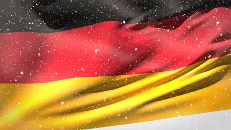 German-flag-waving-in-the-snow