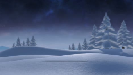 Magical-christmas-forest-animation