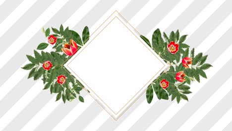 photo-frame-for-copy-space-with-decorative-rose-flower