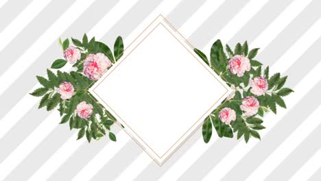 Marco-De-Fotos-Para-Copiar-Espacio-Con-Flores-Rosas-Decorativas