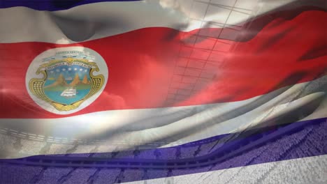 Costa-Rica-flag-waving