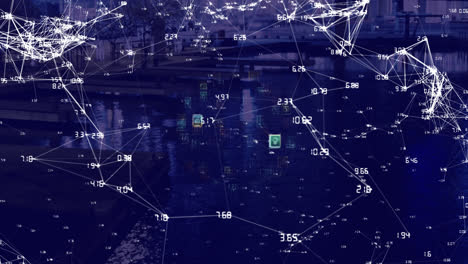 Digital-composite-of-data-connections-and-computer-icons