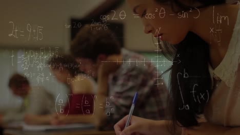 Composition-of-students-working-with-mathematics-symbols-in-foreground