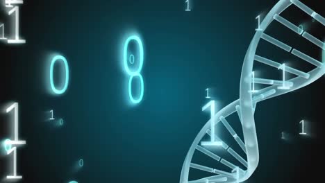 Spinning-DNA-with-binary-codes-falling