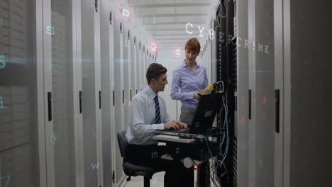 Technicians-working-in-server-room-4k
