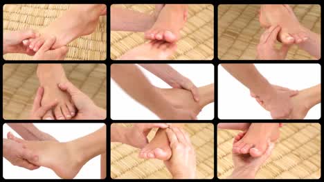 Animation-presenting-healthy-foot-massages