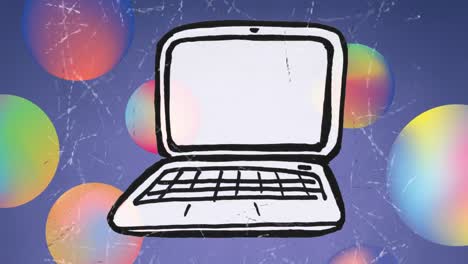 Digitale-Zusammensetzung-Eines-Laptops