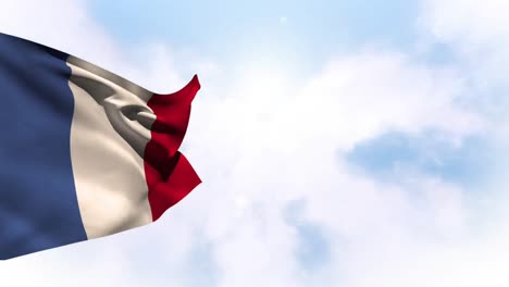 French-flag-in-the-sky