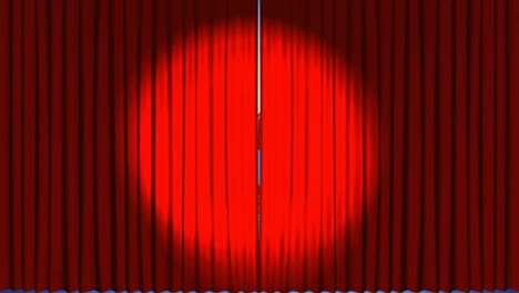 Theatre-curtains-revealing-a-number-21-balloon