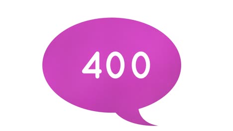 Purple-speech-bubble-with-numbers-4k