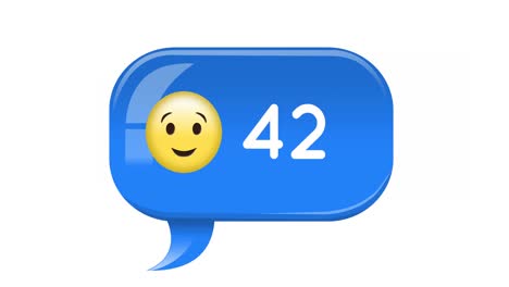 Emoji-De-Cara-Sonriente-Con-Recuento-De-Números-Aumentando-4k