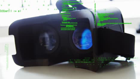 Virtual-realty-headset-on-the-table