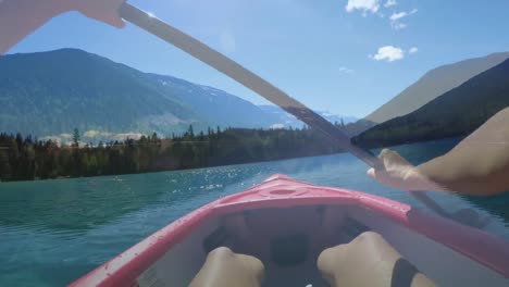 Kayaking-on-the-lake