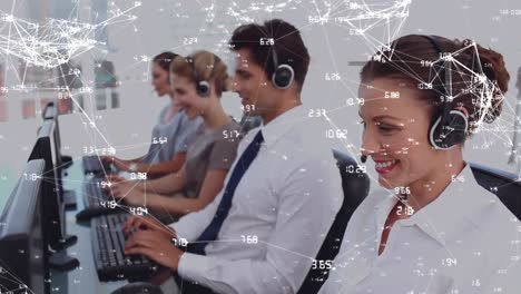 Team-of-call-centre-agents