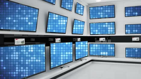 Flat-screen-television-display