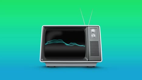 Television-with-static-electricity