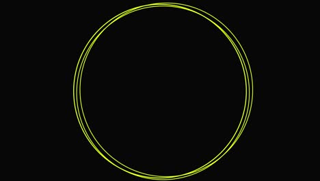 Neon-circles-and-geometric-shapes-appearing-and-disappearing