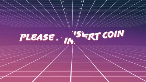 Please-insert-coin-message-for-an-arcade-game