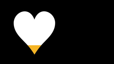 Hearth-symbol-filled-with-yellow-colour