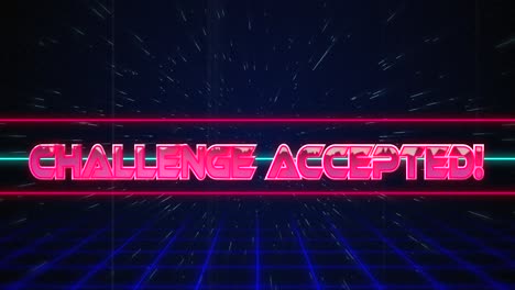 Retro-Challenge-accepted-text-glitching-over-blue-and-red-lines-on-white-hyperspace-effect