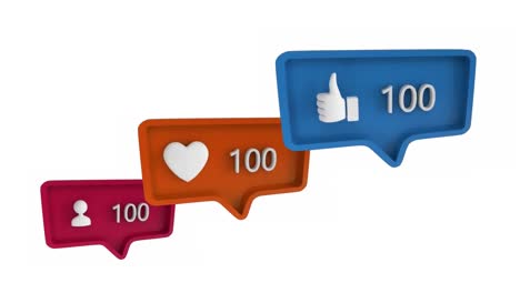 Social-media-symbols-in-message-bubbles-for-social-media