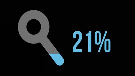 A-blue-magnifying-glass-with-increasing-percentage-from-0%-to-100%