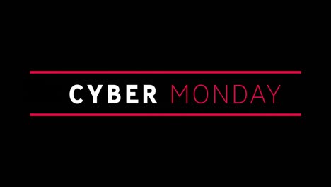 White-and-red-Cyber-Monday-text-appearing