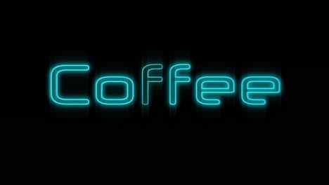 Aufstrebende-Blaue-Kaffee-Neon-Werbetafel-4k