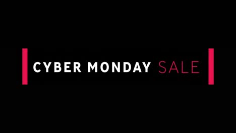 White-and-red-Cyber-Monday-sale-text-appearing-against-a-black-screen