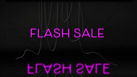 Pink-neon-Flash-Sale-text-