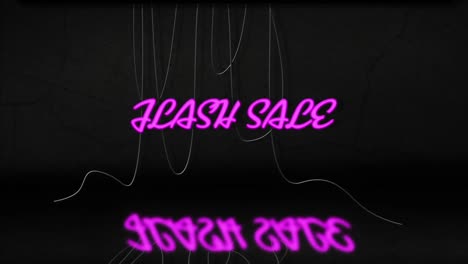 Pink-neon-Flash-Sale-text-