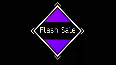 White-and-purple-Flash-Sale-text-appearing-against-a-black-screen