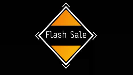 White-and-orange-Flash-Sale-text-appearing-against-a-black-screen-4k