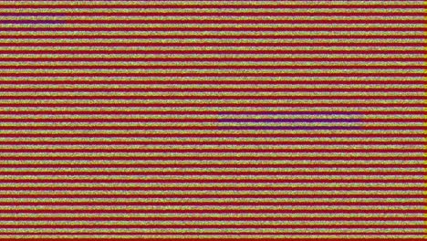 Digital-animation-of-tv-static-noise-effect-against-red-background