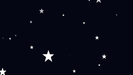 Animación-De-Estrellas-Blancas-En-El-Cielo-Nocturno