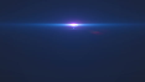 Digital-animation-of-spot-of-light-moving-against-blue-background