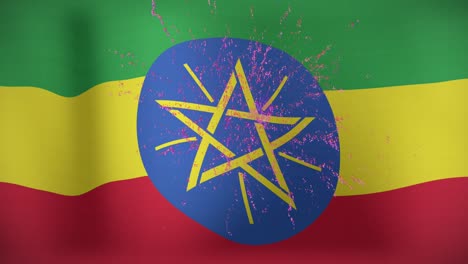Animation-of-fireworks-over-flag-of-ethiopia