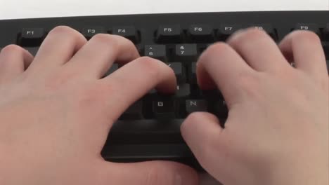 Woman-Typing-on-Keyboard