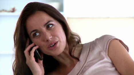 Radiant-woman-talking-on-the-phone-