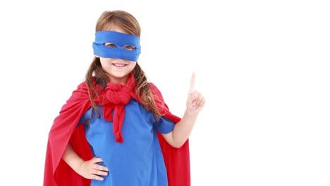 Little-girl-dressed-up-as-superhero