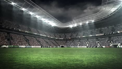 View-of-a-rugby-stadium-in-night