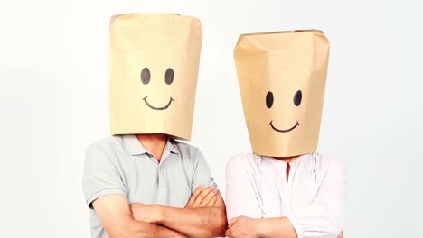 Couple-with-paper-bags-on-the-head