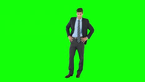 Businessman-pointing-at-screen-