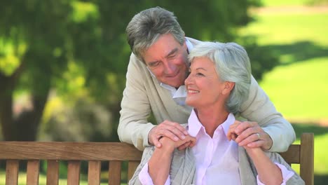 Elderly-couple-talking-