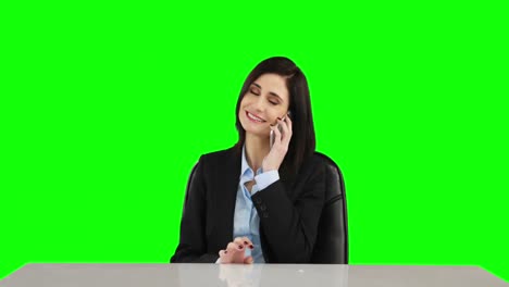 Businesswoman-on-a-phone-call