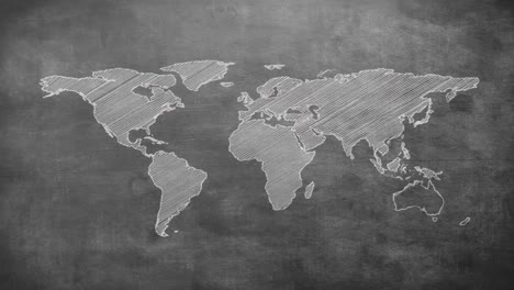 Grey-shape-of-world-map