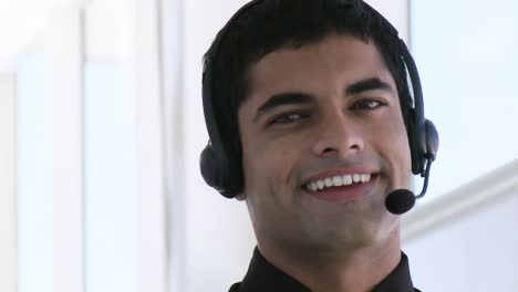 Hispanic-Businessman-with-headphones-on