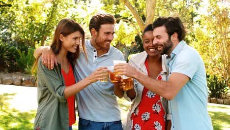 Couples-toasting-a-glass-of-beer