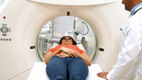 Doctor-consoling-a-patient-before-mri-scan