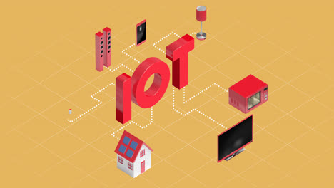 Home-appliances-connecting-through-internet-of-things
